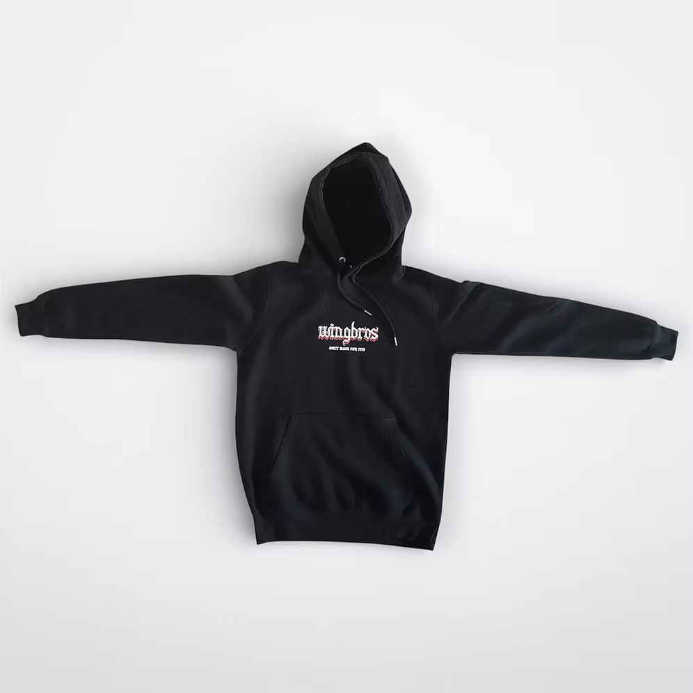 Black WINGBROS Hoodie (Unisex)