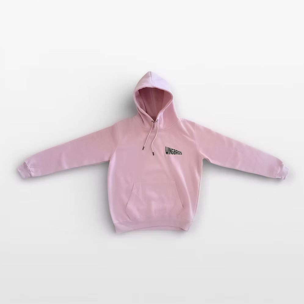 Pink WingBros Hoodie (Unisex)